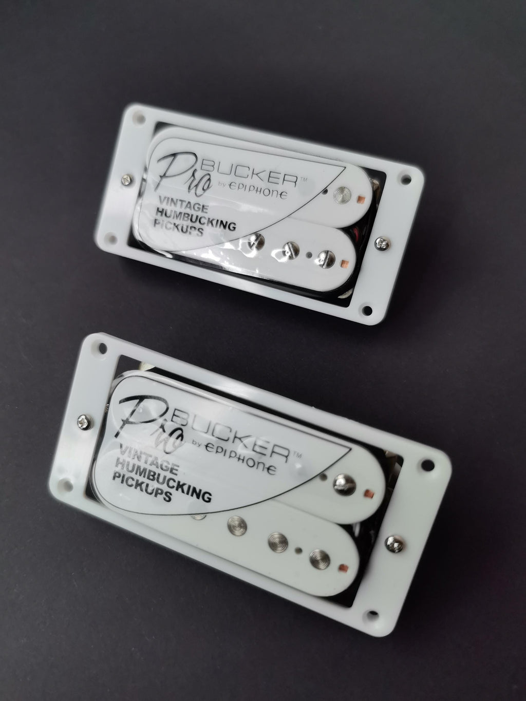 Pro Bucker Metal Cover Alnico 2 Paf Humbucker Pickups, LP Single Cut Guitars, High End Guitar Accessory and Replacement, Nickel Silver