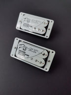 Pro Bucker Metal Cover Alnico 2 Paf Humbucker Pickups, LP Single Cut Guitars, High End Guitar Accessory and Replacement, Nickel Silver