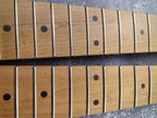 T Style Mahogany Satin Neck Stainless Steel Frets, T Type 22 Medium Jumbo Jescar Frets, Vintage Part Neck Replacement Part, Guitar Build Kit