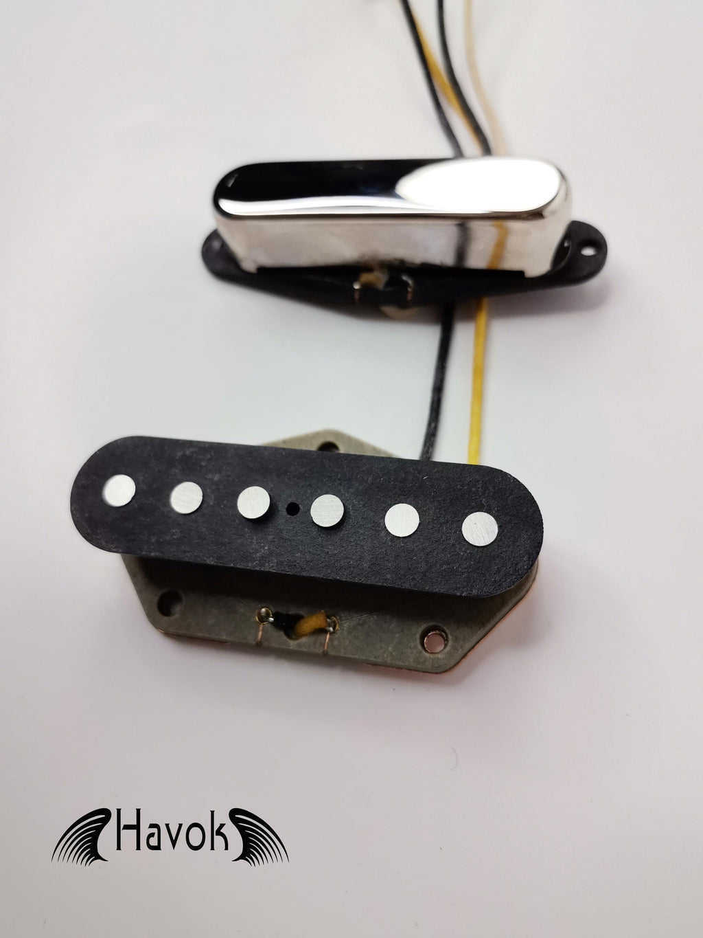 TL Set Of Vintage Style Bridge/Neck Pickup Magnet Hot Classics Alnico