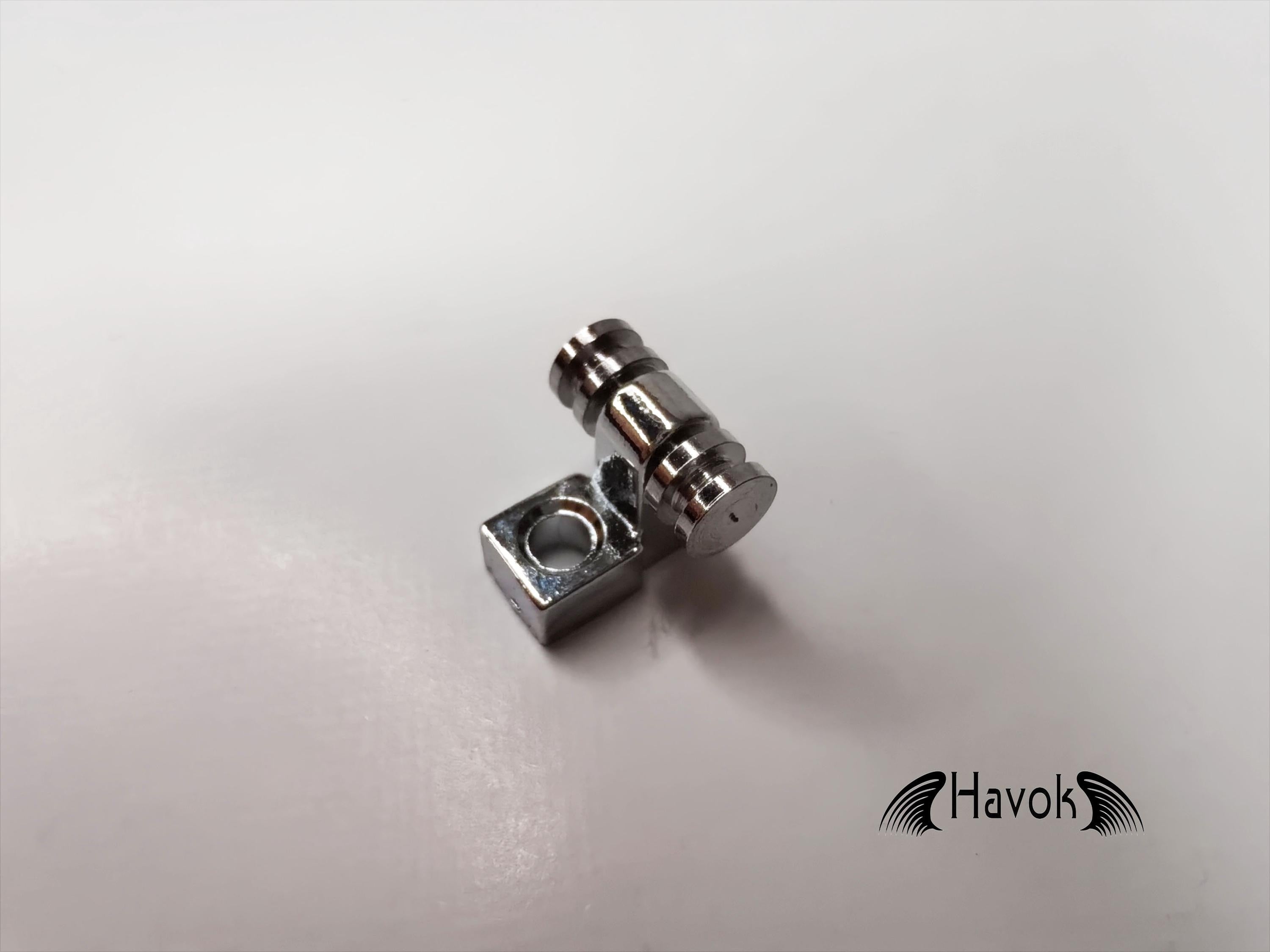 High Quality Black Roller String Retainer Trees Silver Black Guitar Accessories