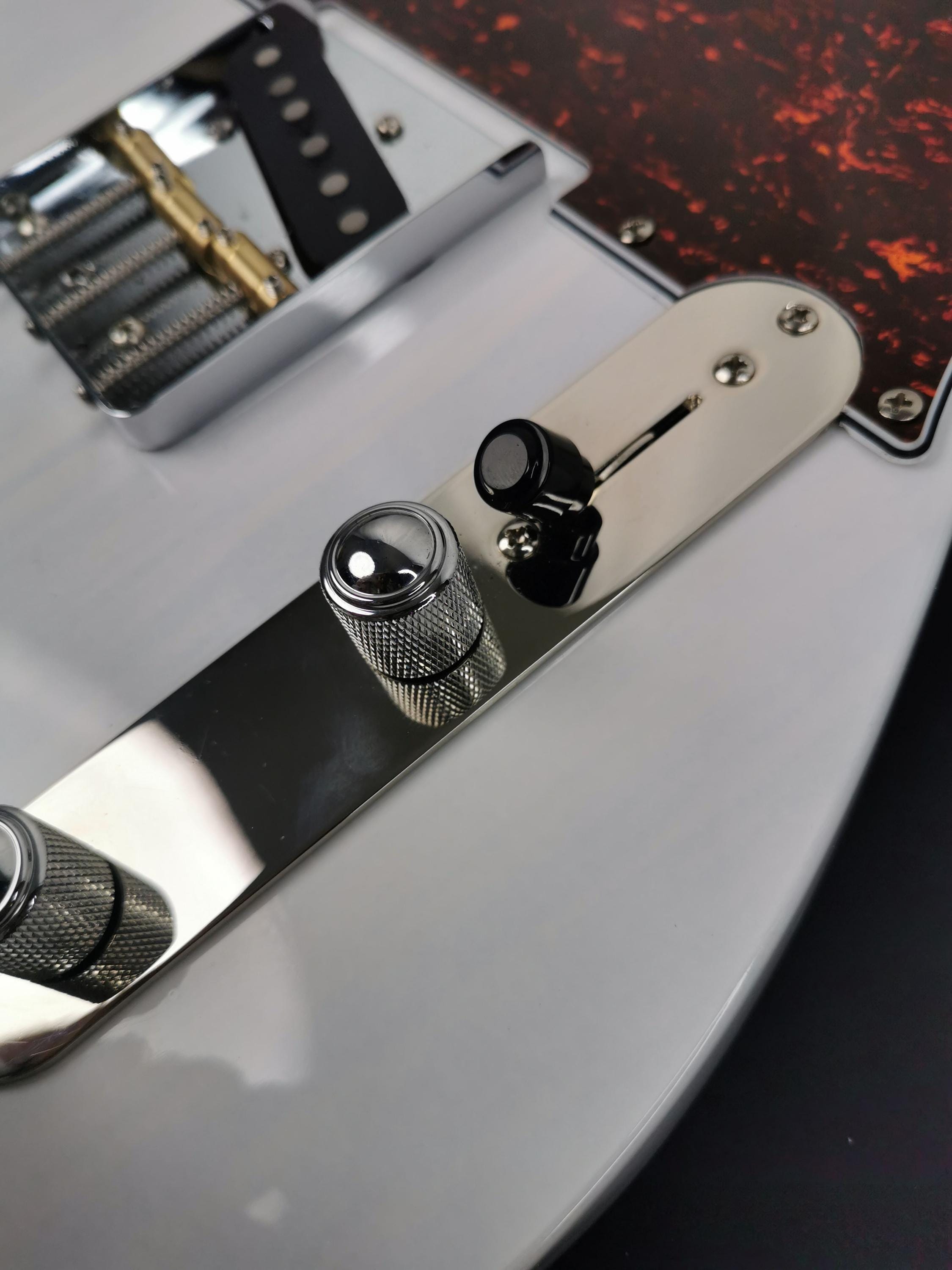 Fully Loaded T-Style Body With ST Contours 3 Piece Ash White, Vintage TL Part