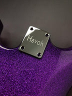 Havok Neck Plate With Gasket And Screws, Tele T-Style Strat S-Style, High End Accessory and Replacement, Guitar Build Kit DIY, Guitar Gadget