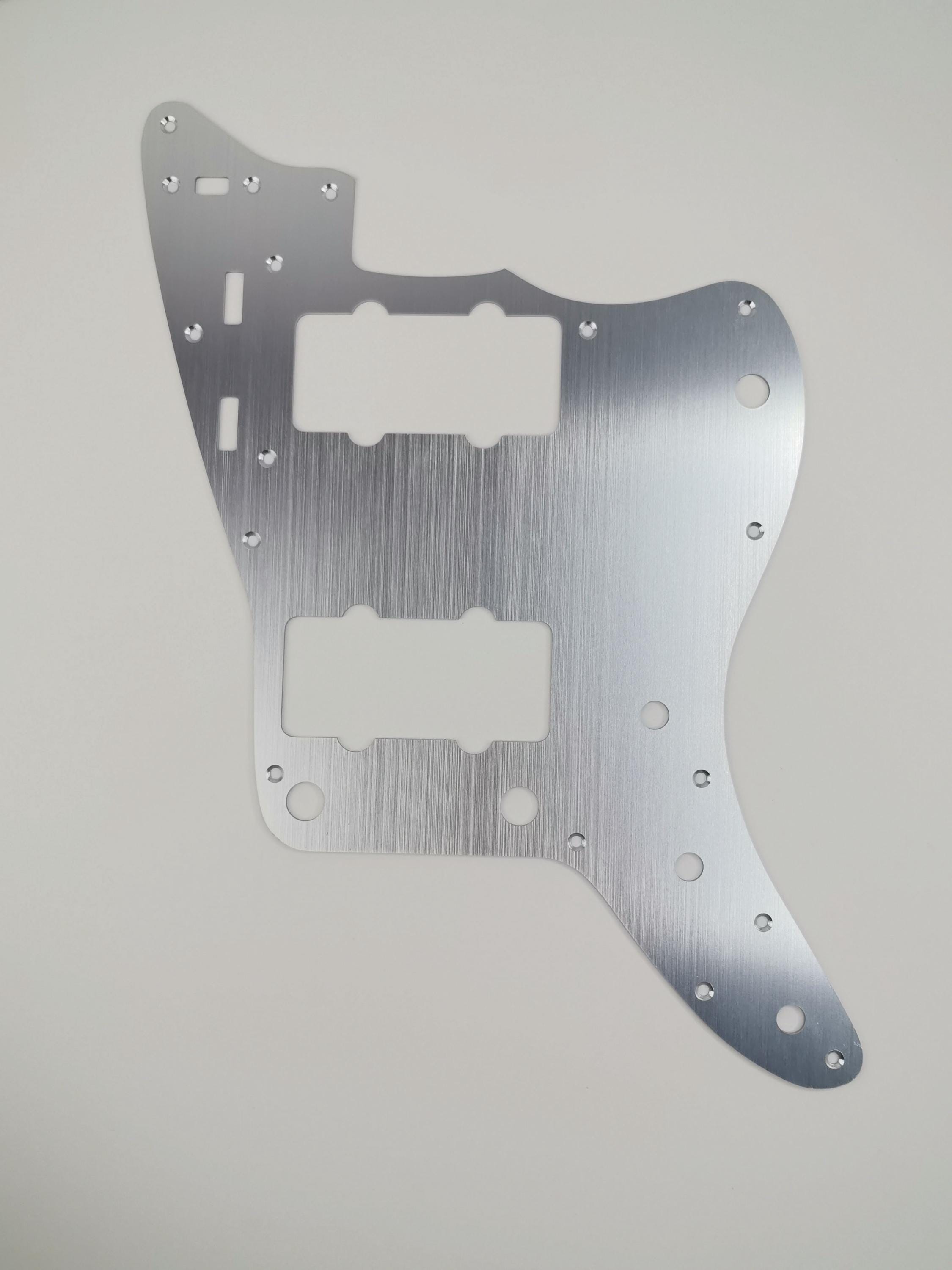 Guitar Guard Anodized Aluminum Jaguar P90 Guitar Pickguard Scratch Plate Fits for Jag Guitar