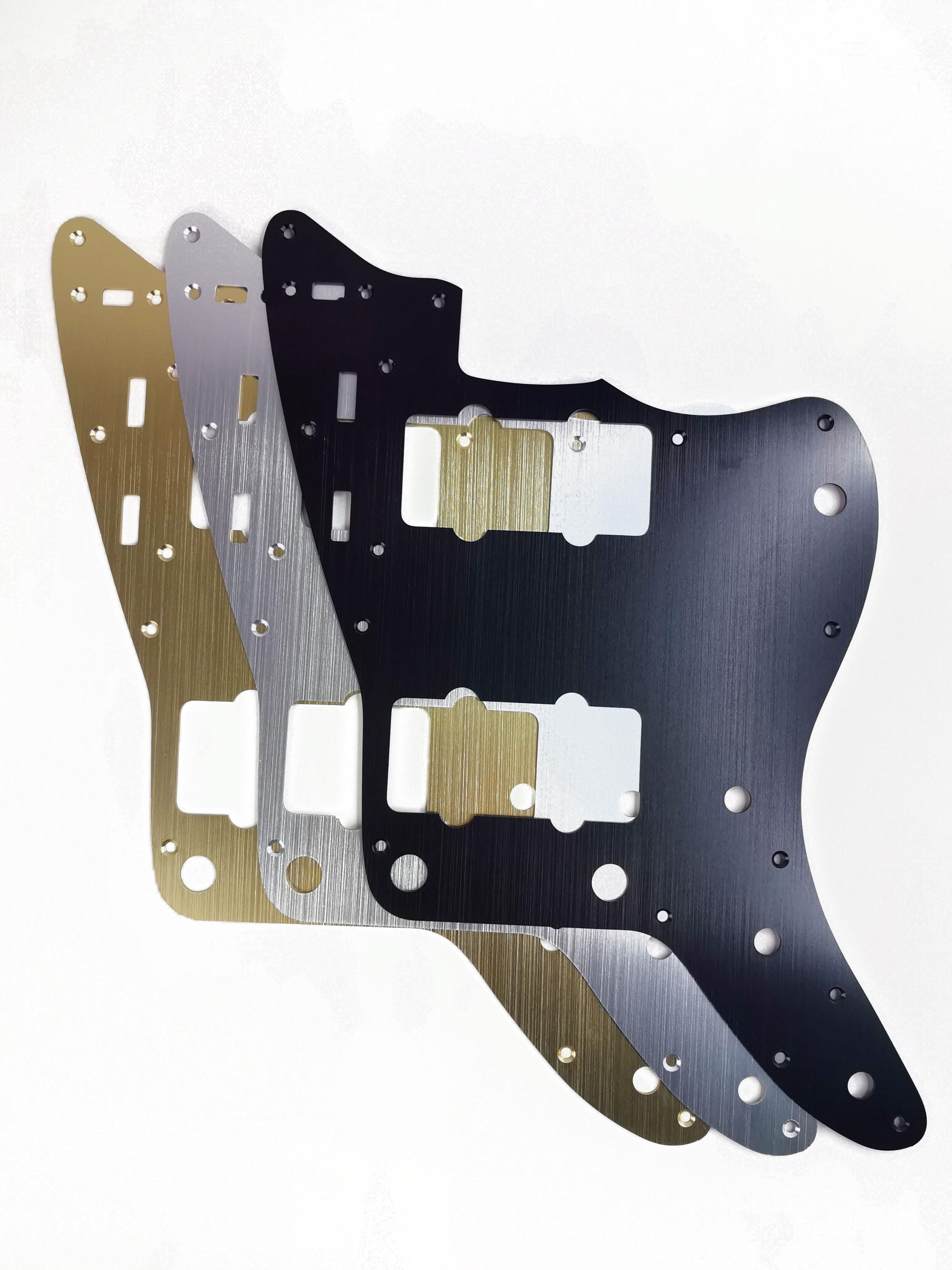 Guitar Guard Anodized Aluminum Jaguar P90 Guitar Pickguard Scratch Plate Fits for Jag Guitar