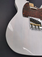 Fully Loaded T-Style Body With ST Contours 3 Piece Ash White, Vintage TL Part