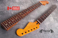Roasted Maple Guitar Neck, S Style, Rosewood Fingerboard, Nickel Frets