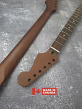 S Type Dark  Roasted Maple Neck, 22 Stainless Steel Frets, ST Satin Neck, Medium Jumbo Jescar, Special Electric Guitar Replacement Part
