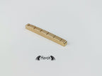 Solid Brass Electric Guitar Nut, 42mm