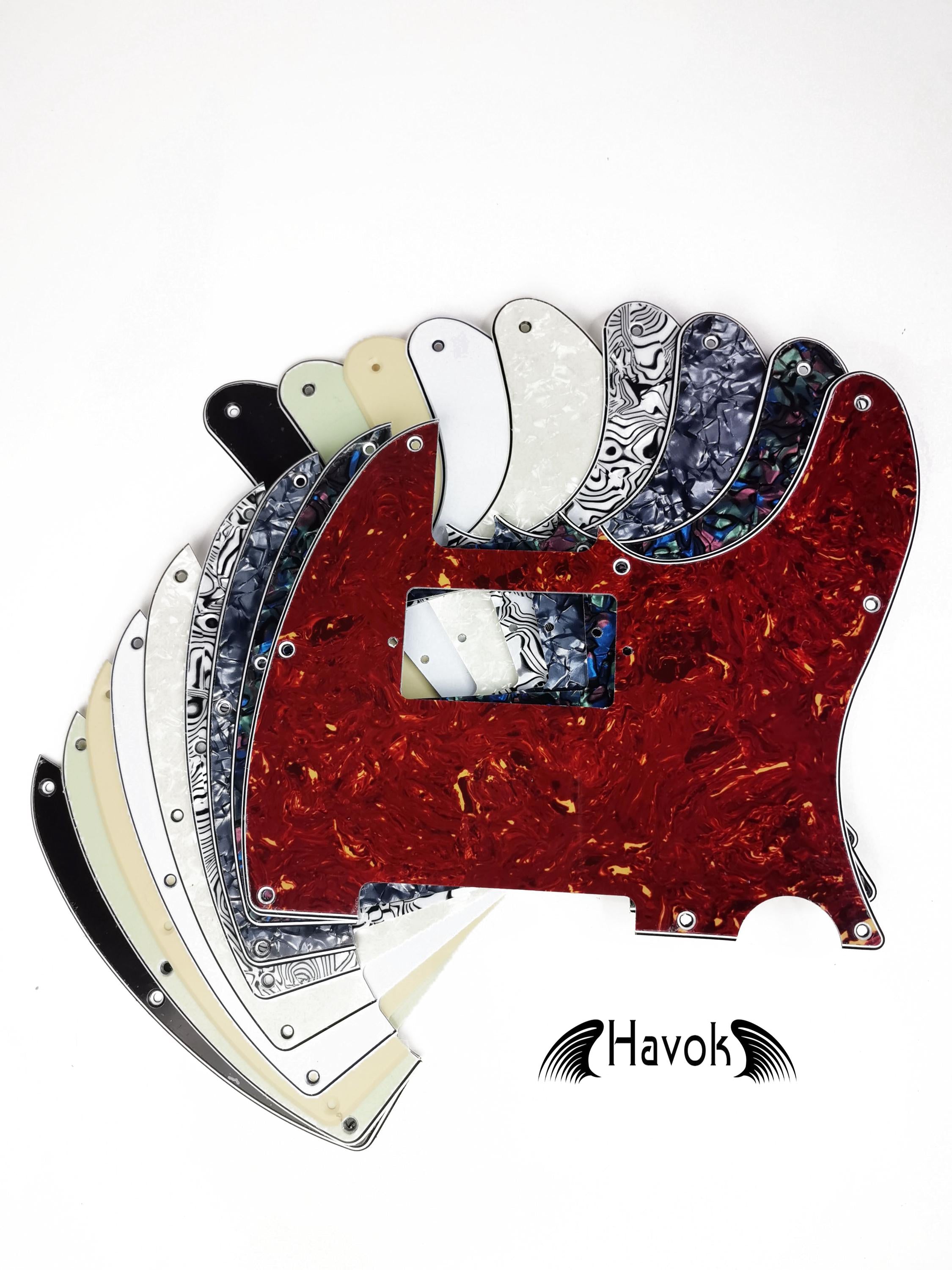 T Style Humbucker Rout Pickguard , Scratch plate, 4Ply, ST Guitar