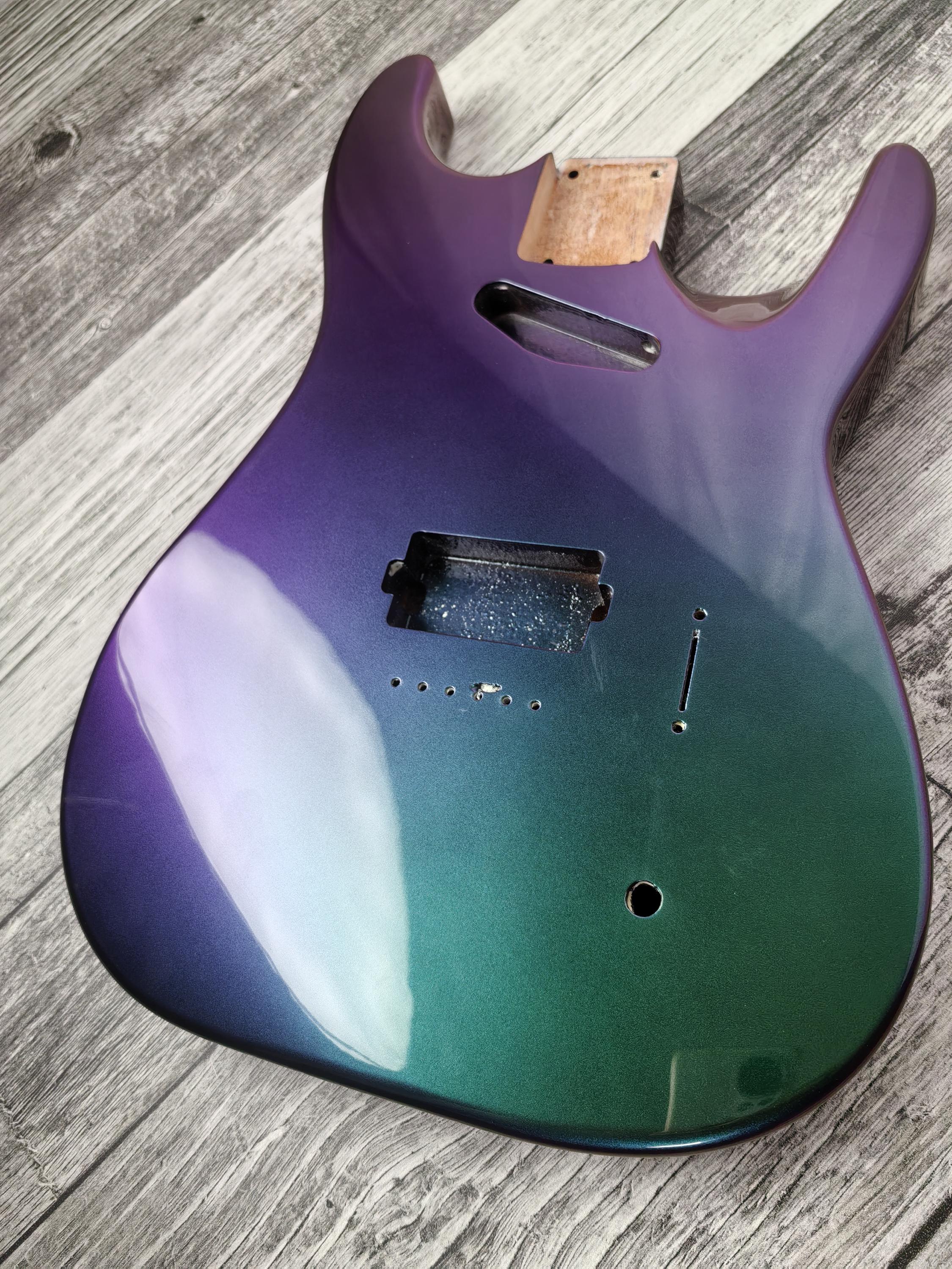 Havok Hard Tail Chameleon 2pc Mahogany Guitar S type, HS config Custom Guitar Body. 80' style