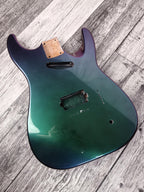 Havok Hard Tail Chameleon 2pc Mahogany Guitar S type, HS config Custom Guitar Body. 80' style
