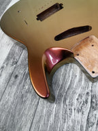 Havok Hard Tail Chameleon Nebula  2pc Mahogany Guitar S type, HS config Custom Guitar Body. 80' style