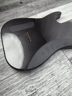 Havok Hard Tail Metallic Black 2pc Mahogany Guitar S type, HS config Custom Guitar Body. 80' style
