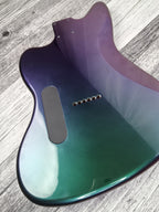 Havok Hard Tail Chameleon 2pc  Jazzmaster Mahogany Guitar S type, HS config Custom Guitar Body. 80' style