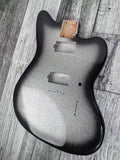 Havok Hard Tail Diamond Burst Jazzmaster 2pc Mahogany Guitar S type, HS config Custom Guitar Body. 80' style