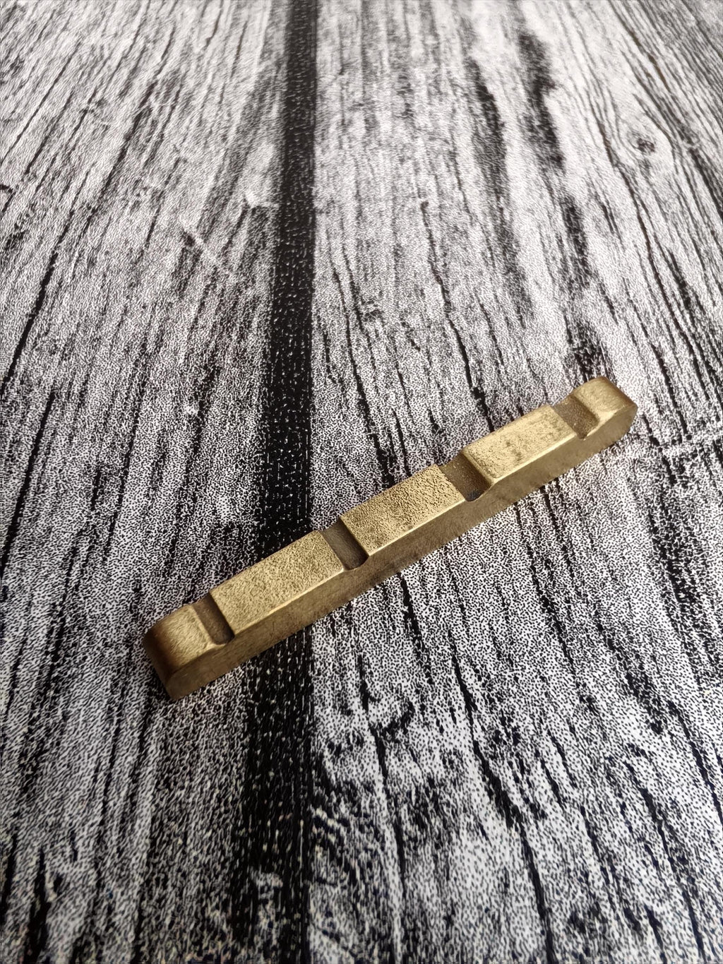 1 Piece Solid Brass Metal Bass Electric Guitar Nut 42 mm For Bass Electric Guitar Tl or St type