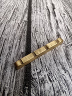 1 Piece Solid Brass Metal Bass Electric Guitar Nut 42 mm For Bass Electric Guitar Tl or St type