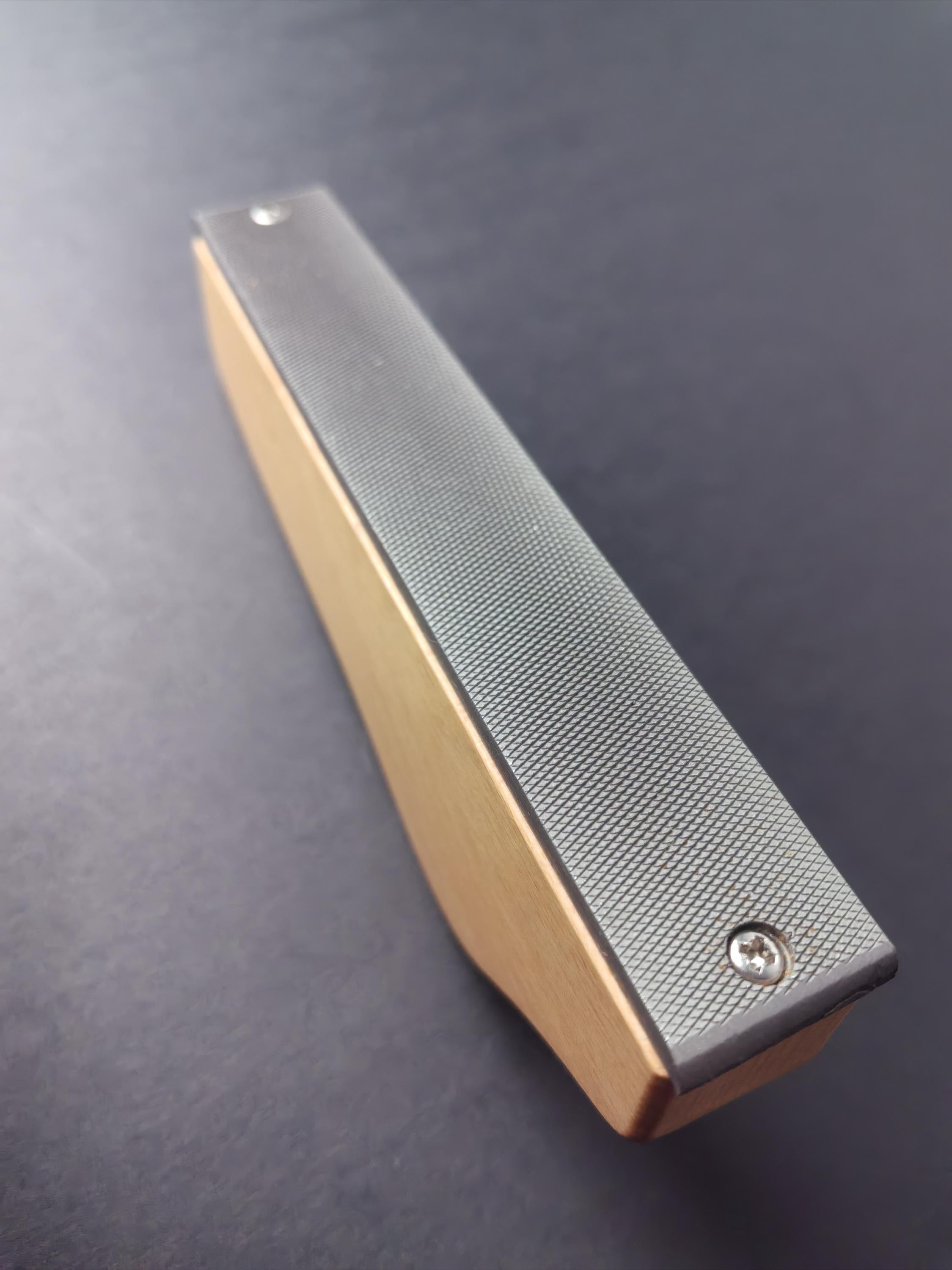 Guitar Fret Leveling File: Hardwood & Carbon Steel, 6 Inch Luthier Tool