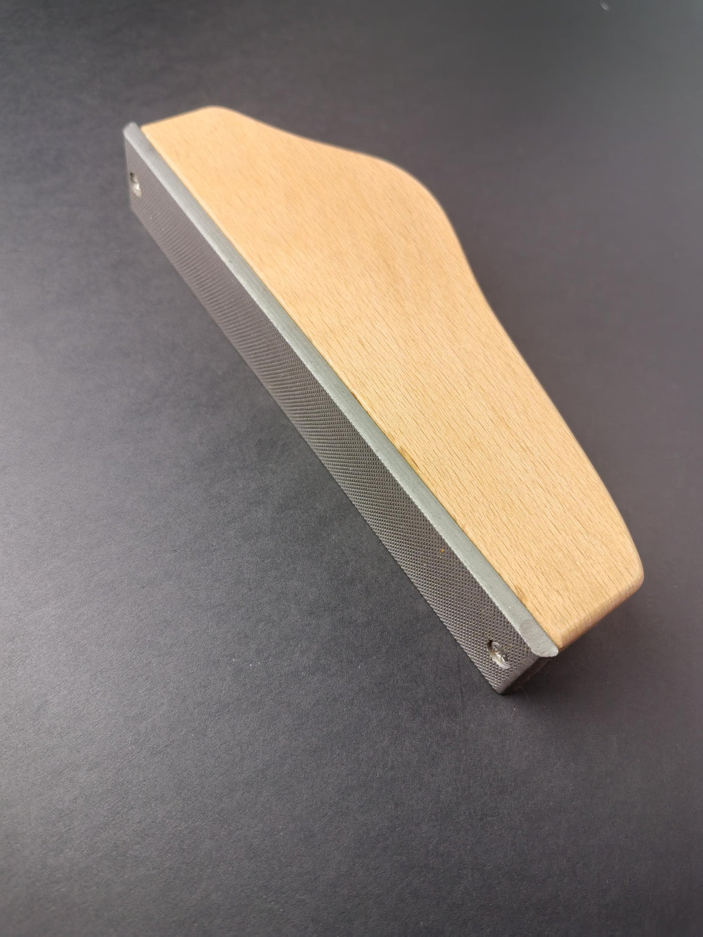 Guitar Fret Leveling File: Hardwood & Carbon Steel, 6 Inch Luthier Tool