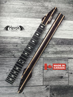 Guitar Neck Havok Wenge Flame Maple Ebony Board, Stainless Steel Frets , 22 Medium Jumbo Jescar Frets,