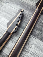 Havok Guitar Neck Wenge Flame Maple Ebony Board, Stainless Steel Frets , 22 Medium Jumbo Jescar Frets,