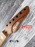 Roasted Maple Satin Havok Logo  Neck Stainless Steel Jescar Frets Guitar Neck Customized High End Guitar Part.