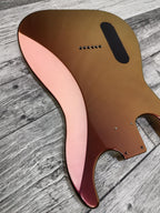 Havok Hard Tail Chameleon Nebula  2pc Mahogany Guitar S type, HS config Custom Guitar Body. 80' style