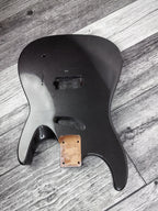 Havok Hard Tail Metallic Black 2pc Mahogany Guitar S type, HS config Custom Guitar Body. 80' style