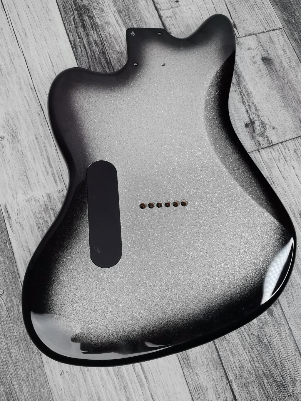 Havok Hard Tail Diamond Burst Jazzmaster 2pc Mahogany Guitar S type, HS config Custom Guitar Body. 80' style