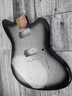 Havok Hard Tail Diamond Burst Jazzmaster 2pc Mahogany Guitar S type, HS config Custom Guitar Body. 80' style