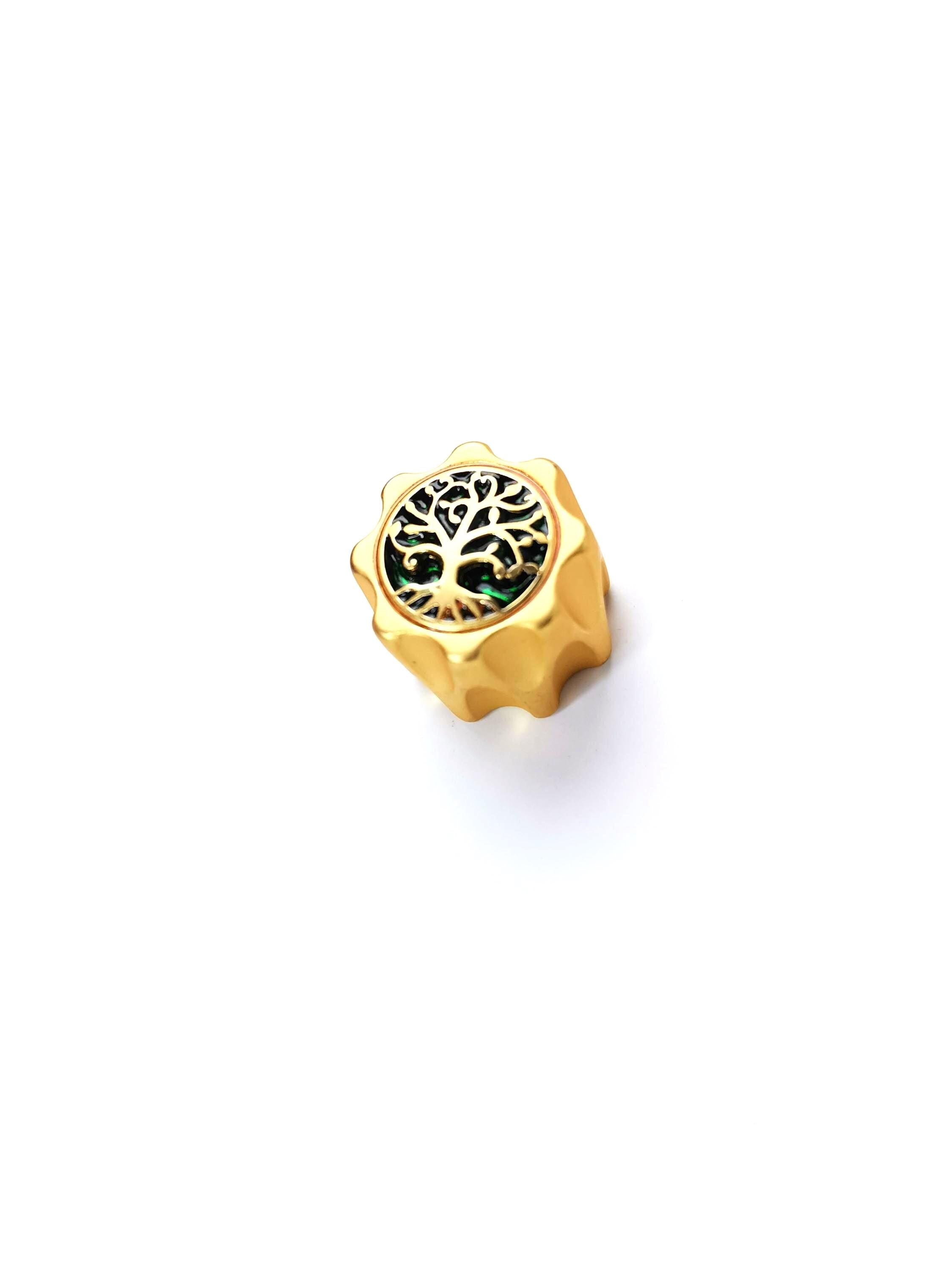 Potentiometer Knob Gold Metal, Metal Electric Guitar And Bass, Rare Custom Shop Accessory, Vintage Build Kit,