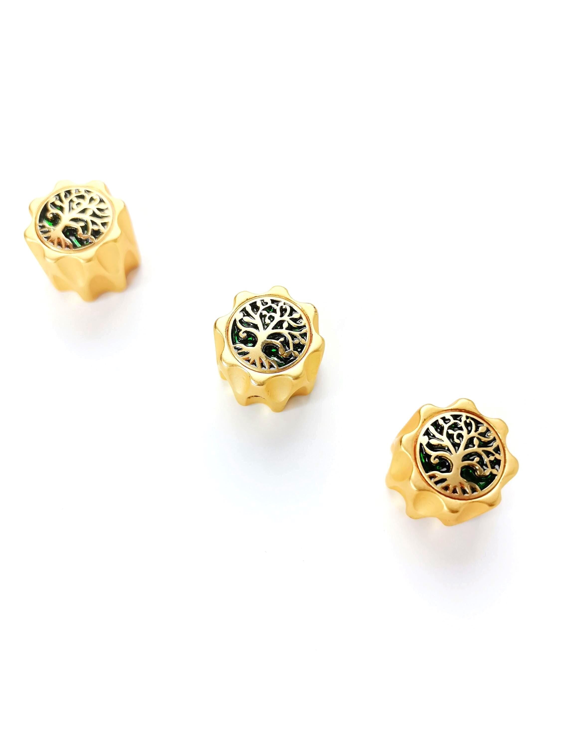 Potentiometer Knob Gold Metal, Metal Electric Guitar And Bass, Rare Custom Shop Accessory, Vintage Build Kit,