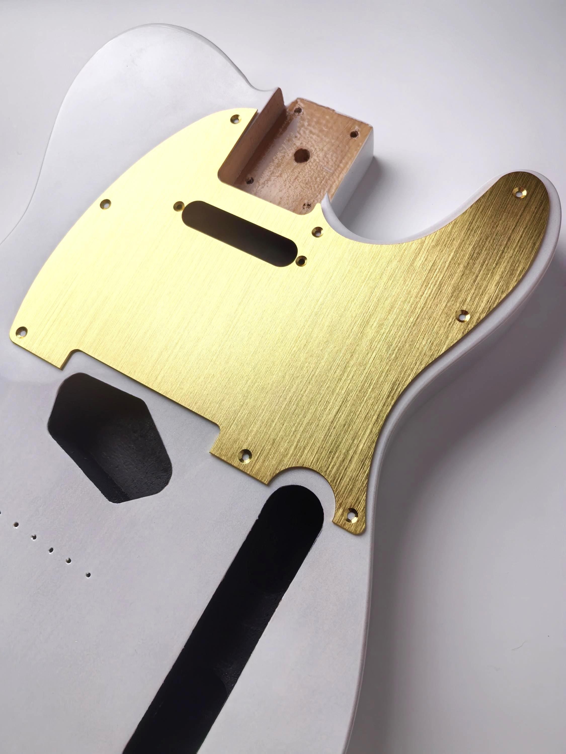 Guitar guard Gold Anodized Modern Style Tele  Guitar Pickguard Scratch Plate Fits for tl type guitar