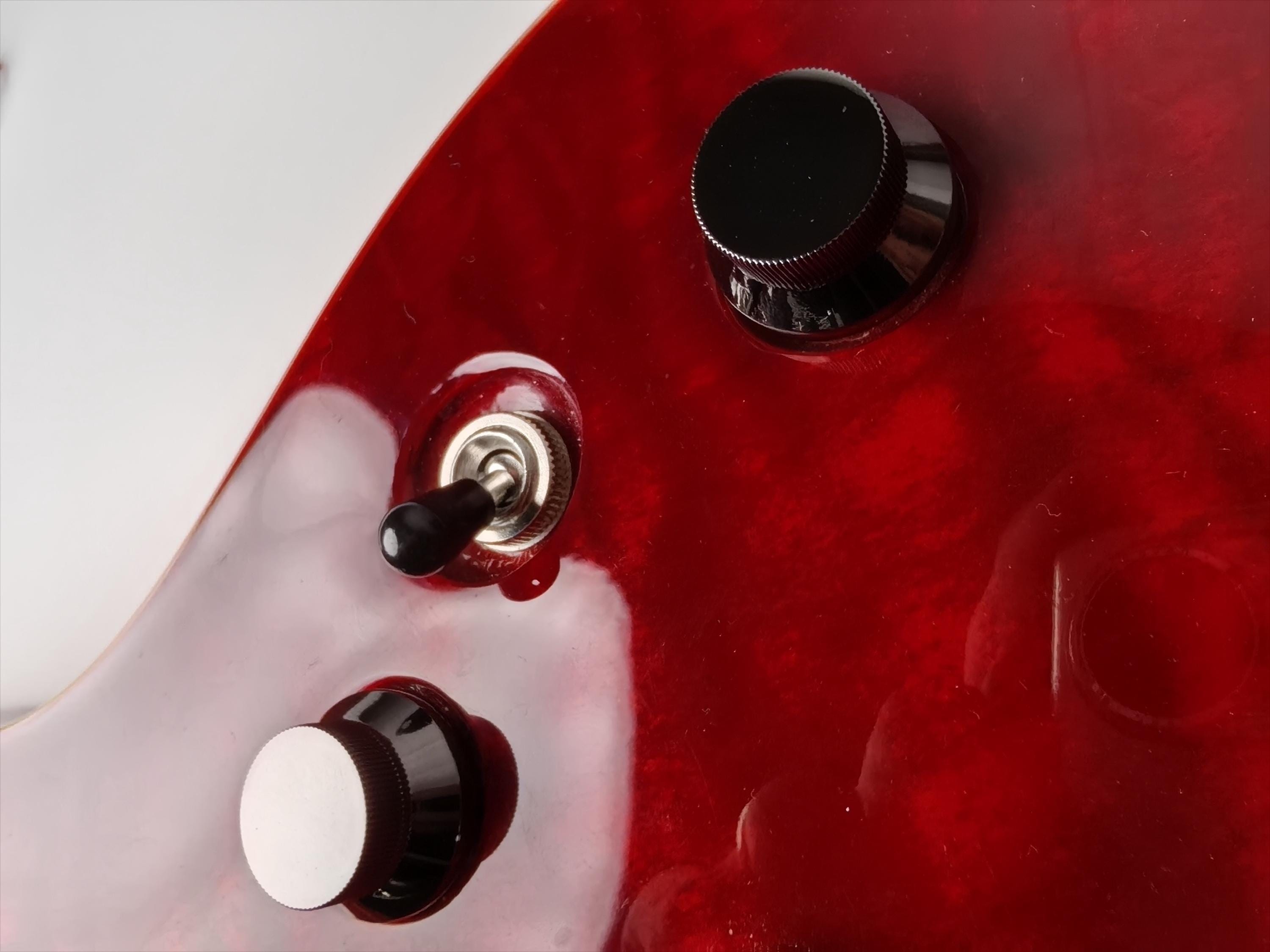 Potentiometer Knob Black Metal , Electric Guitar And Bass, Rare Custom Shop Accessory, Vintage Build Kit,