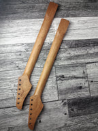 Roasted Maple Electric Guitar Neck, 22 Jumbo Stainless Steel Frets