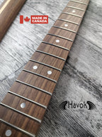 Walnut Electric Guitar Neck 22 Frets Stainless Steel frets Top Quality Havok