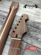 Walnut Electric Guitar Neck 22 Frets Stainless Steel frets Top Quality Havok