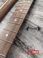 Walnut Electric Guitar tl Neck 22 Frets Stainless Steel frets Top Quality Havok
