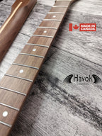 Walnut Electric Guitar tl Neck 22 Frets Stainless Steel frets Top Quality Havok