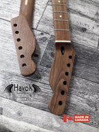 Walnut Electric Guitar tl Neck 22 Frets Stainless Steel frets Top Quality Havok