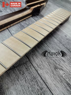 Multilayer Wenge Flame Maple Baritone 27 inch  22 Frets Stainless Steel frets Top Quality Havok