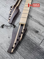 Multilayer Wenge Flame Maple Baritone 27 inch  22 Frets Stainless Steel frets Top Quality Havok