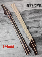 Multilayer Wenge Flame Maple Baritone 27 inch  22 Frets Stainless Steel frets Top Quality Havok