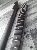 Scalloped S Type Wenge Neck, S-Style ST Guitar, Stainless Steel Jescar, 22 Stainless Steel Frets, Electric Guitar Neck