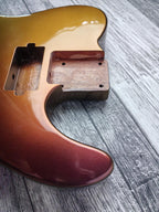 Chameleon Gold 2 Humbuckers Mahogany Body , TL Custom T-Style Body, Vintage Guitar Part Gadget Replacement, DIY Building Kit