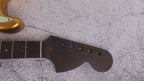 Guitar Kit Golden 2 Piece Mahogany Body Wenge Neck With Hardware, Hight Quality Electric Guitar Kit, Fender Strat Neck, Build Your Own DIY